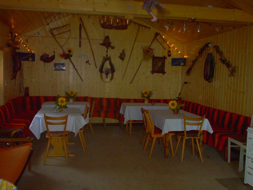 Holzhaus innen